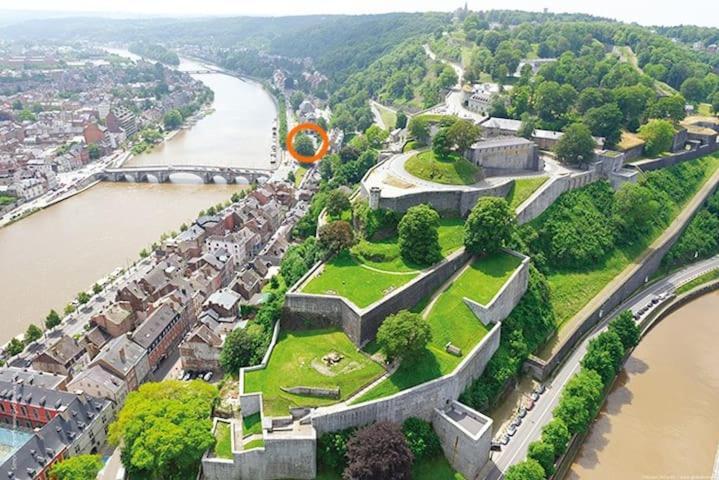 Apartament Studio Vue Sur Meuse Namur Zewnętrze zdjęcie